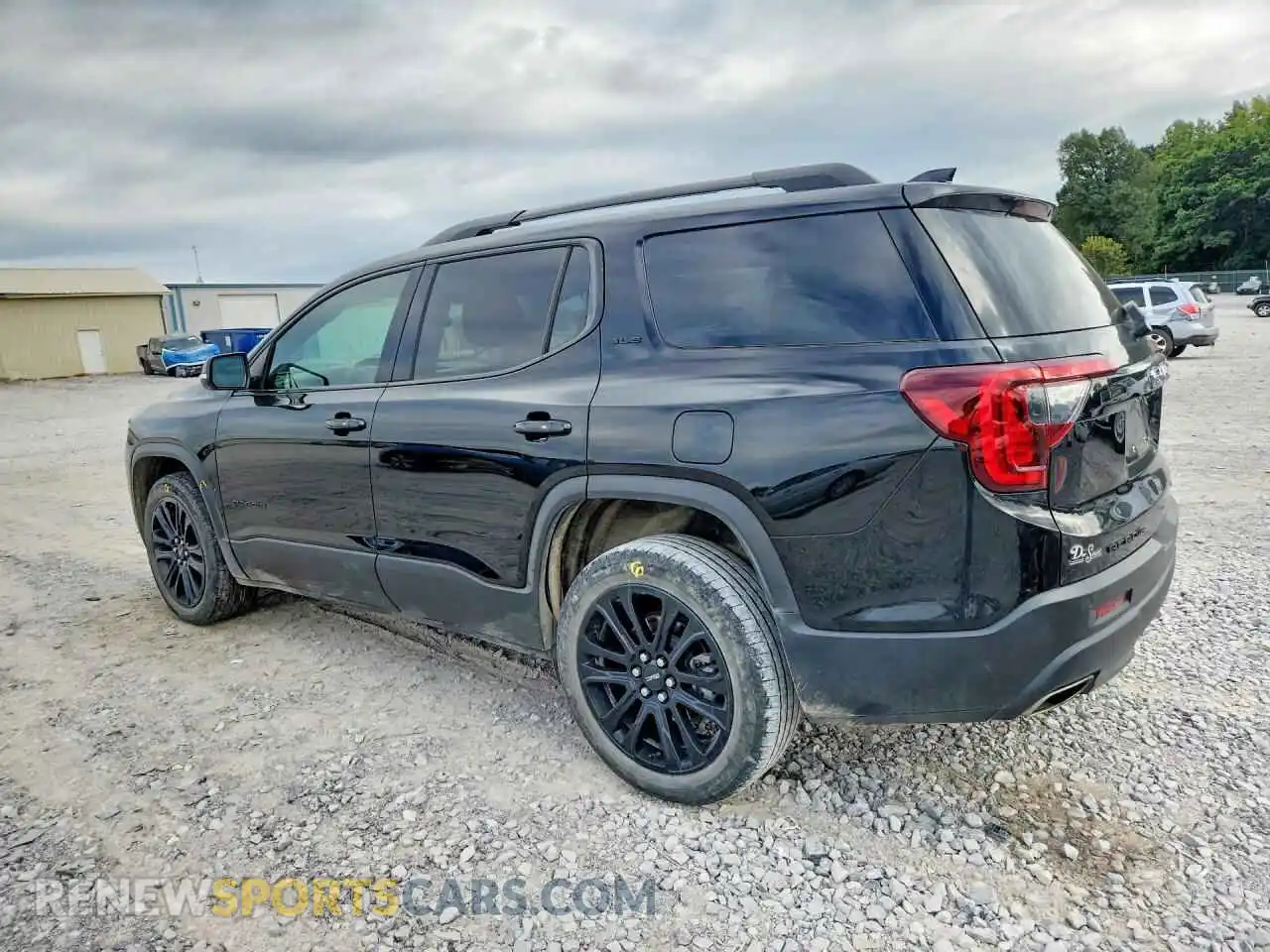 2 fotografías del automóvil dañado 1GKKNRL40PZ135583 GMC ACADIA 2023
