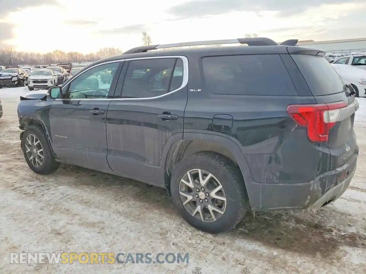 2 Photograph of a damaged car 1GKKNRL43PZ240487 GMC ACADIA 2023