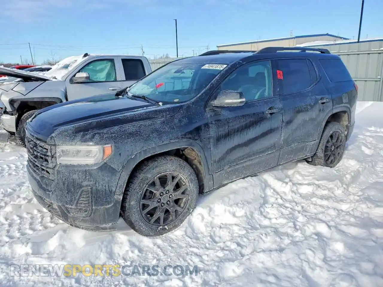 1 Photograph of a damaged car 1GKKNRLS3PZ115066 GMC ACADIA 2023