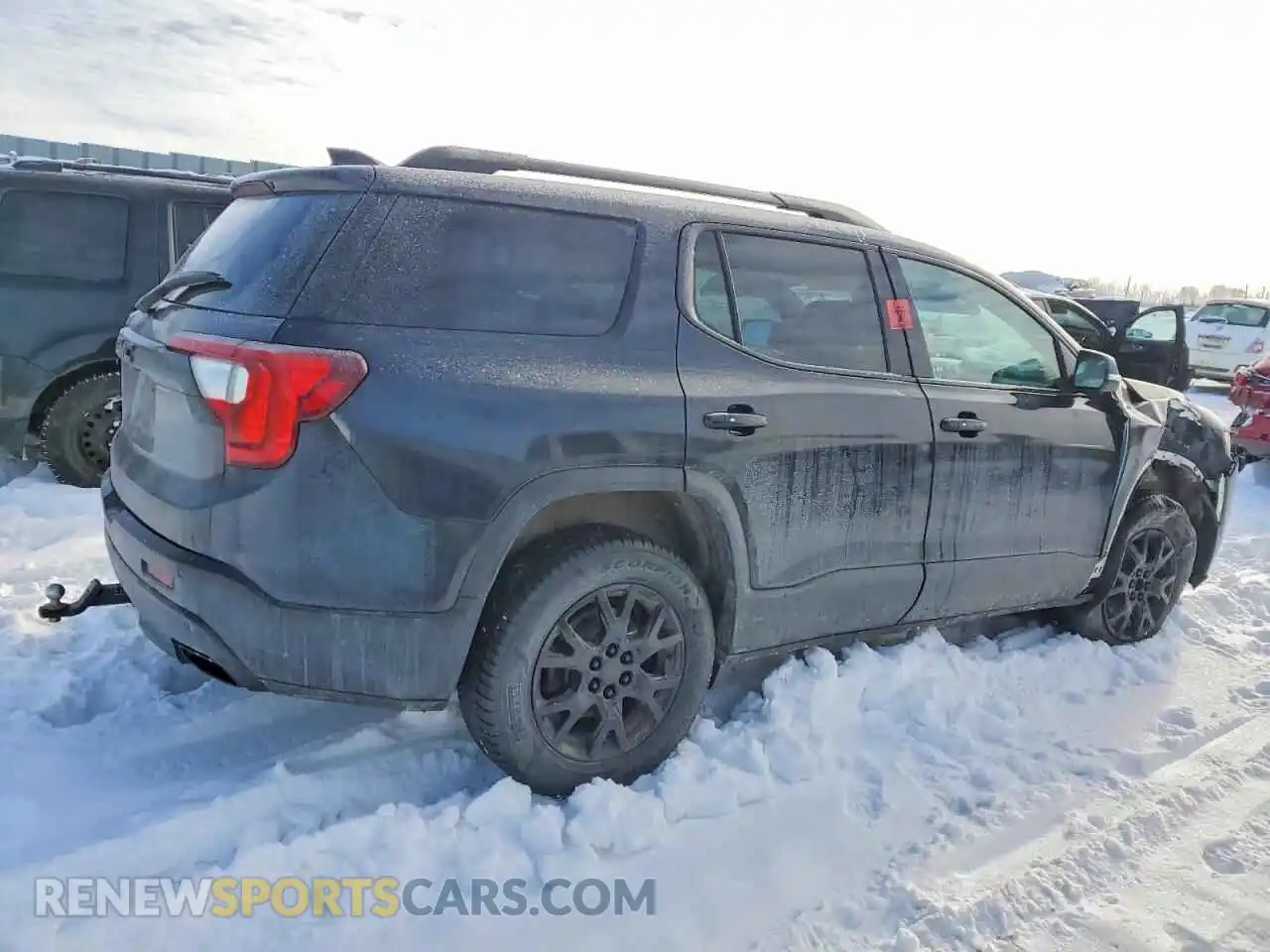 3 Photograph of a damaged car 1GKKNRLS3PZ115066 GMC ACADIA 2023
