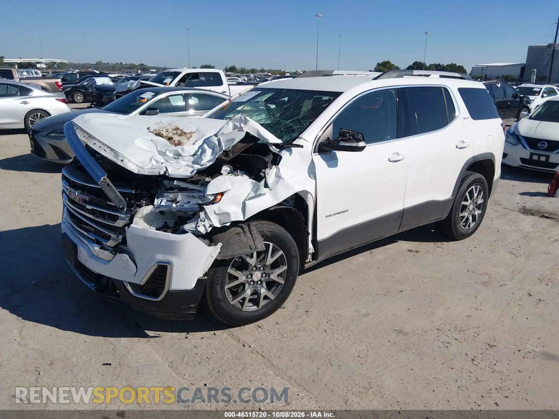 2 Фотография поврежденного автомобиля 1GKKNUL41PZ155358 GMC ACADIA 2023