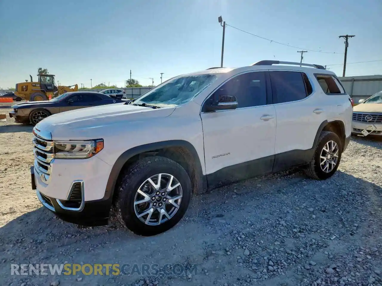 1 Photograph of a damaged car 1GKKNUL47PZ236302 GMC ACADIA 2023