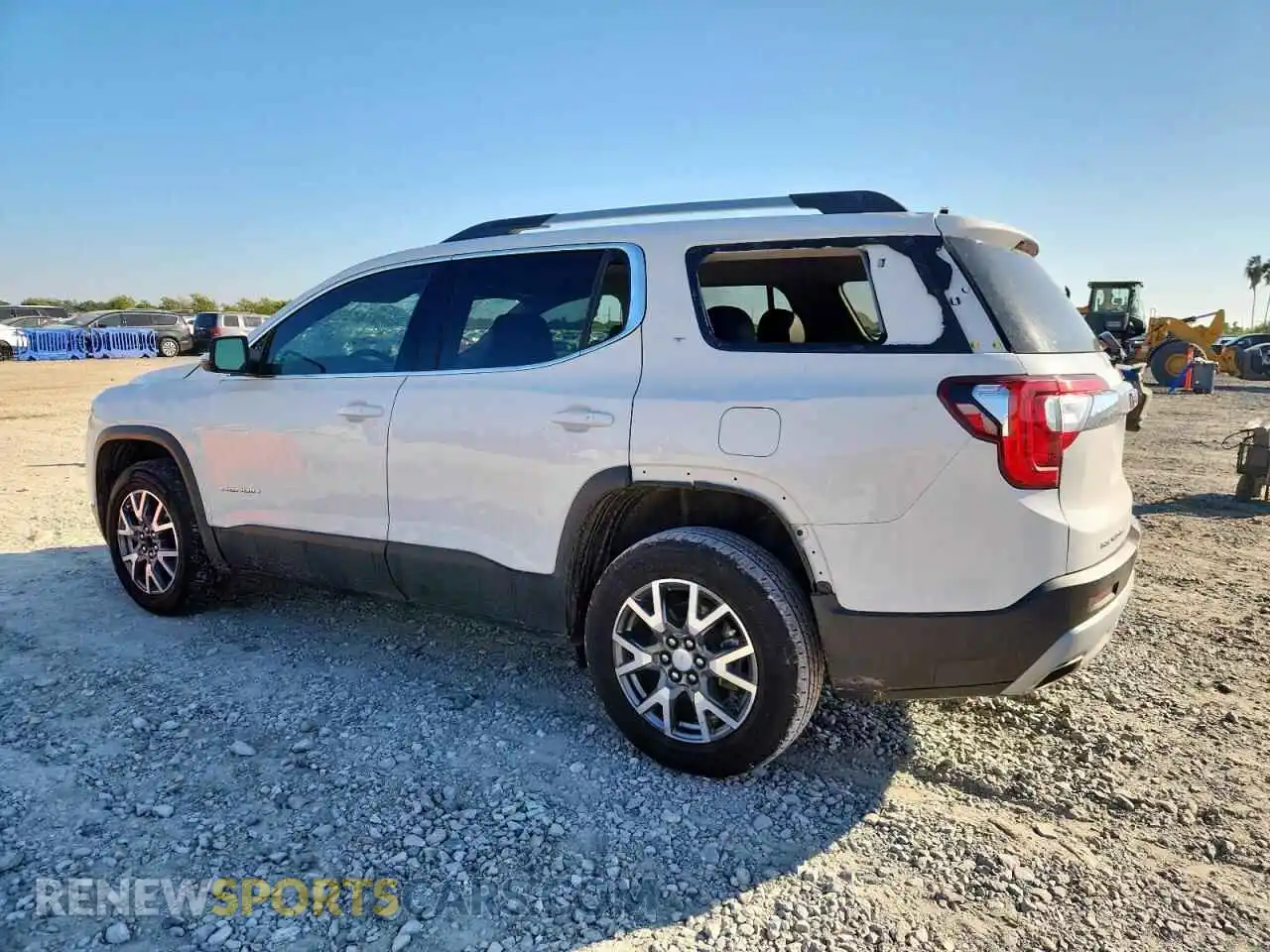 2 Photograph of a damaged car 1GKKNUL47PZ236302 GMC ACADIA 2023
