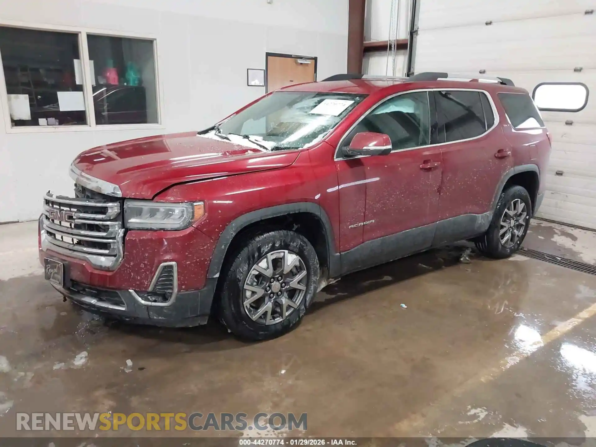 2 Photograph of a damaged car 1GKKNUL49PZ145337 GMC ACADIA 2023