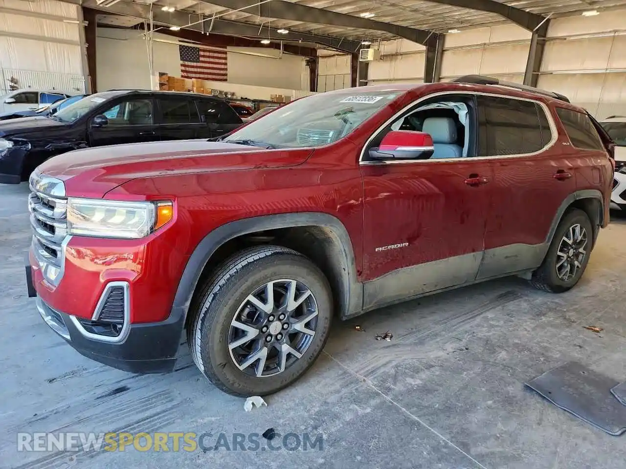 1 Photograph of a damaged car 1GKKNULS2PZ260702 GMC ACADIA 2023