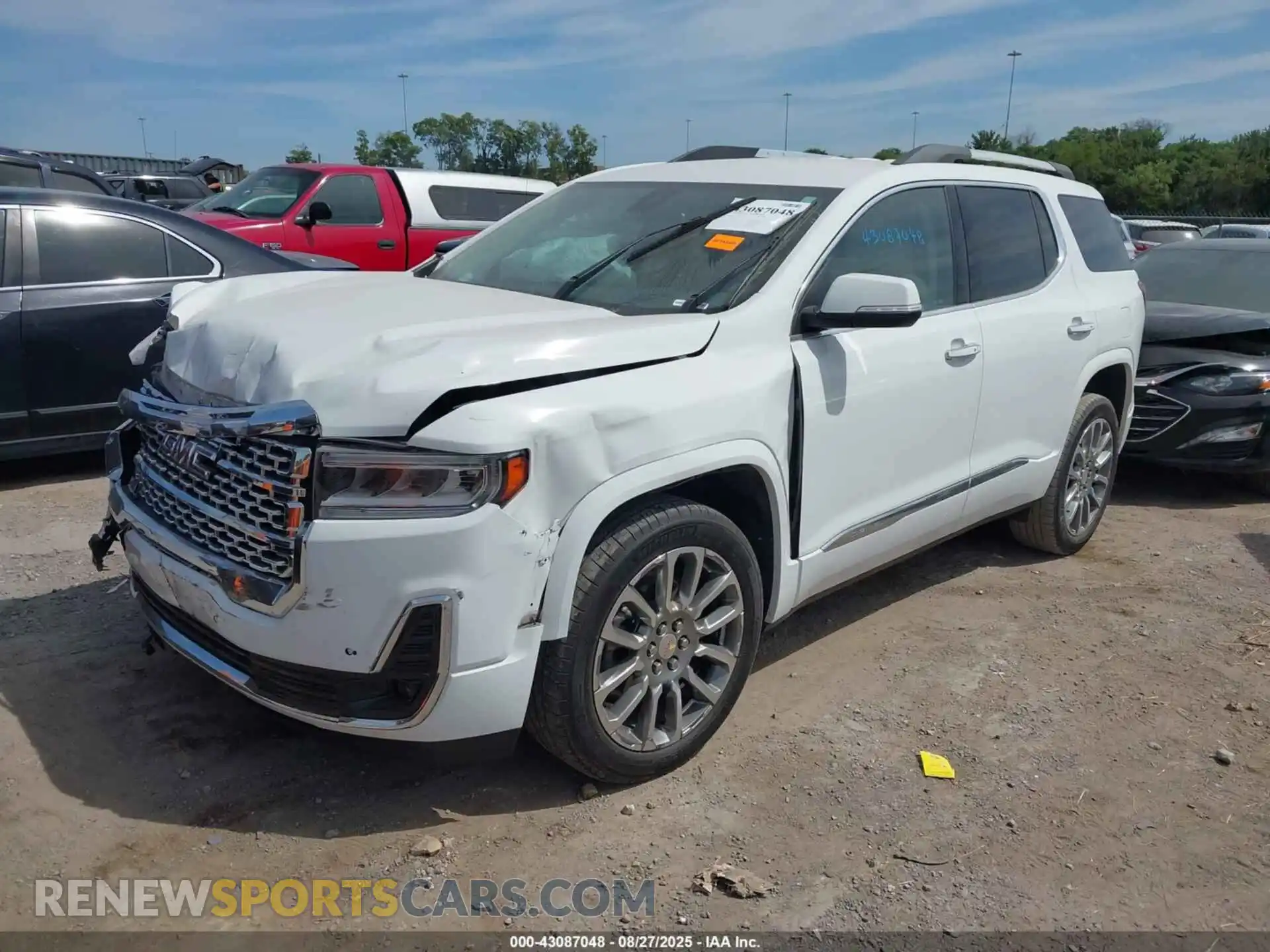 2 Photograph of a damaged car 1GKKNXLS1PZ106614 GMC ACADIA 2023