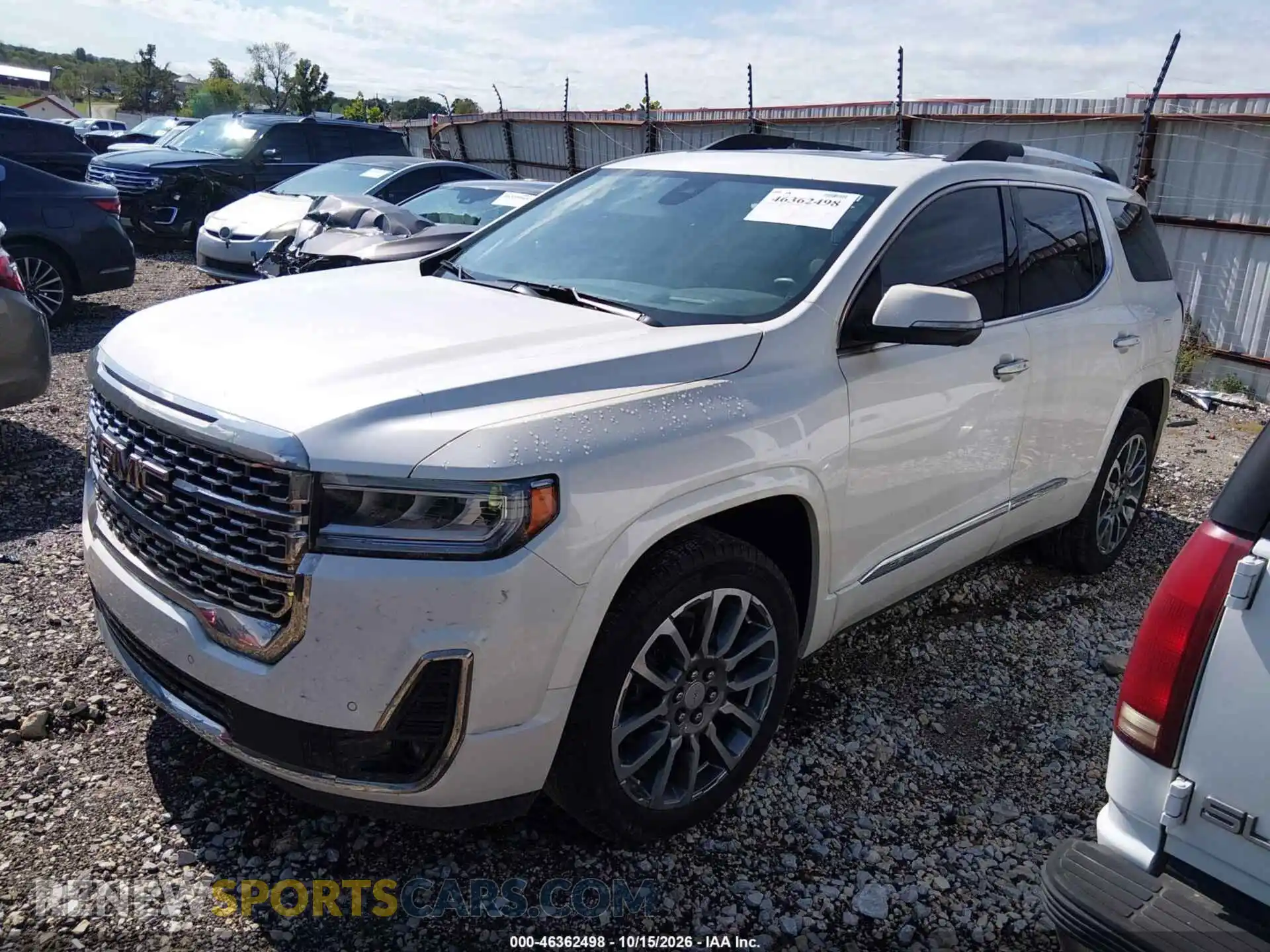 2 Photograph of a damaged car 1GKKNXLS9PZ247835 GMC ACADIA 2023