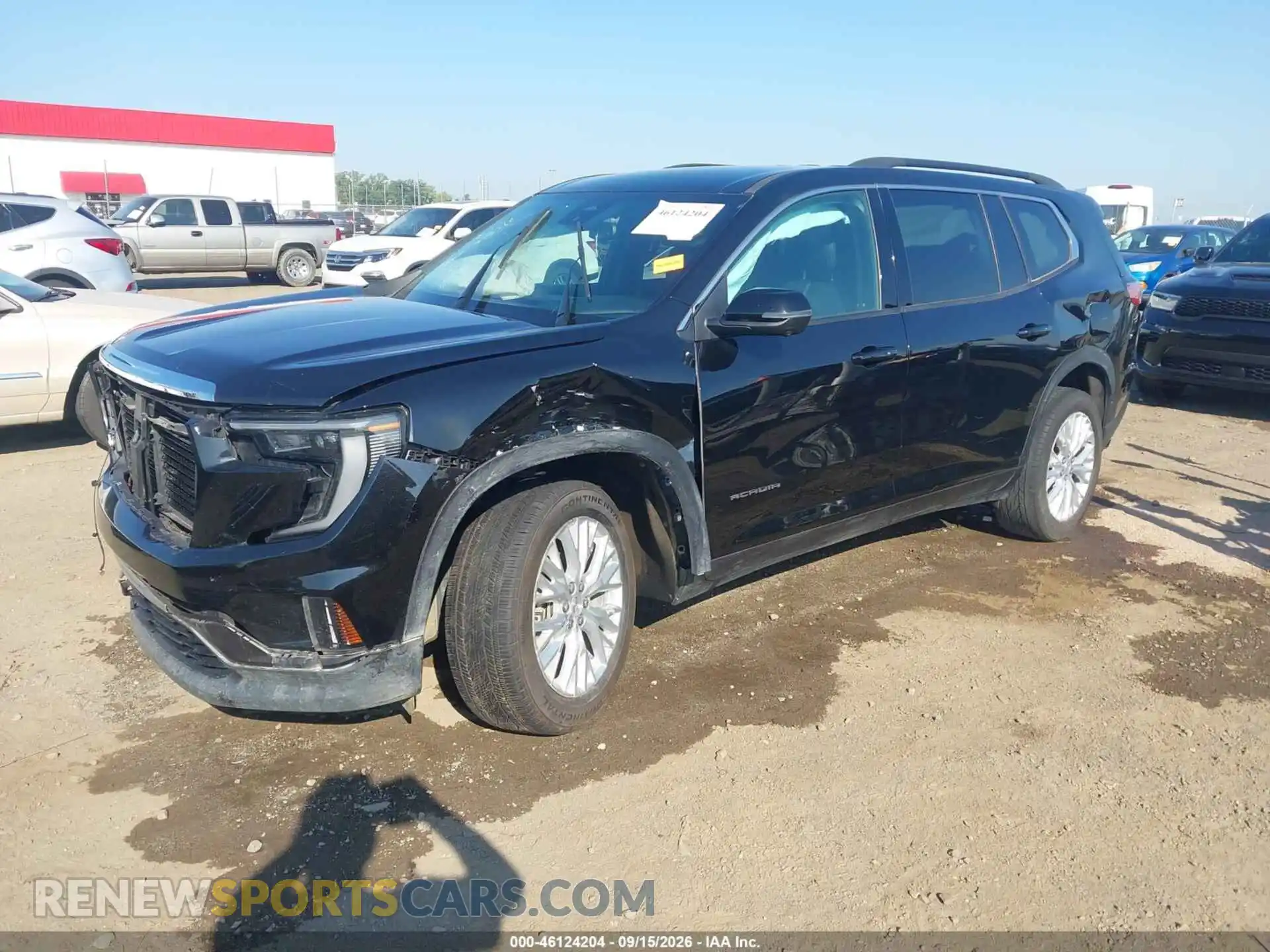 2 Photograph of a damaged car 1GKENKKS7RJ215159 GMC ACADIA 2024