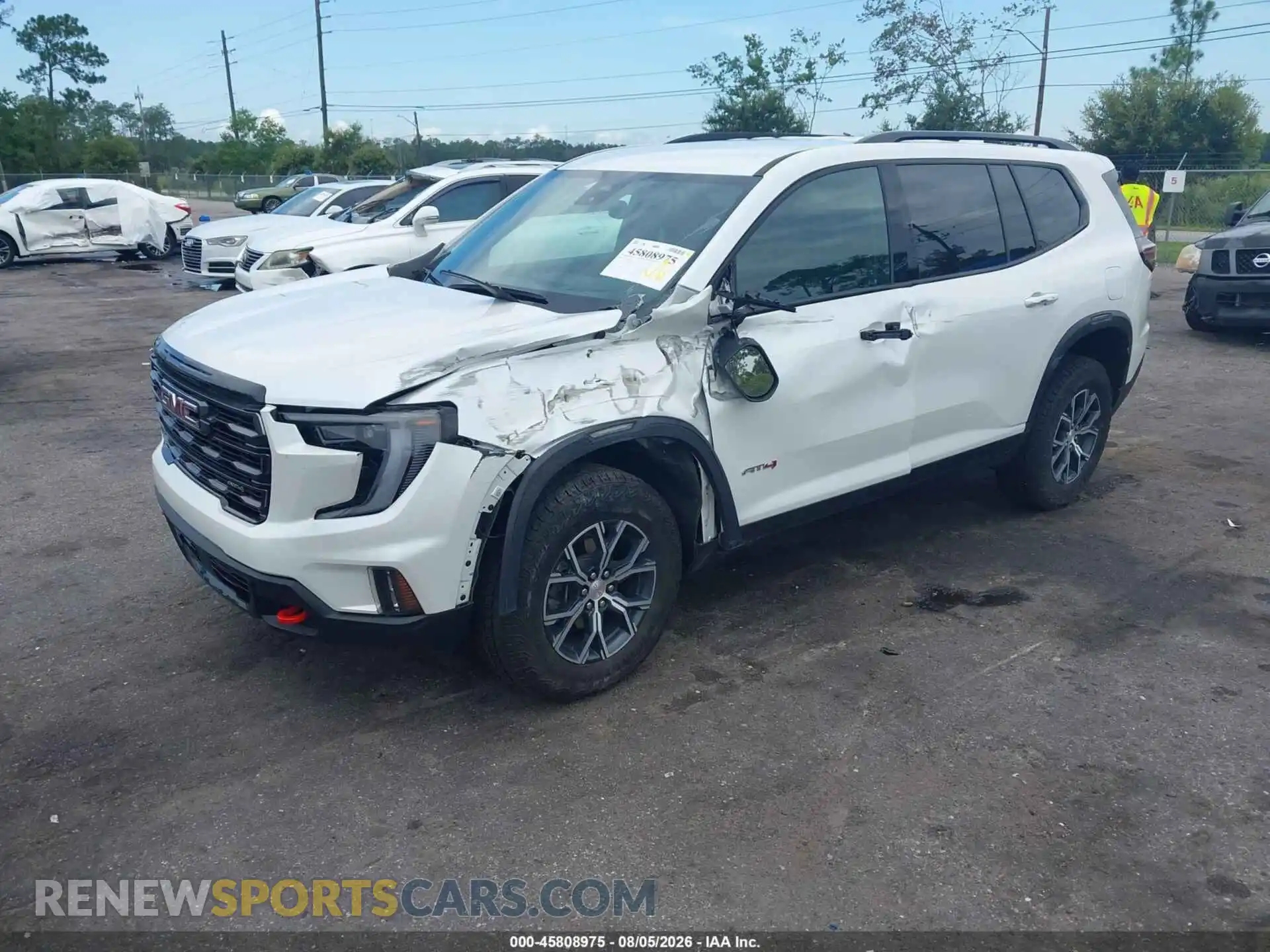 2 Photograph of a damaged car 1GKENPKS4RJ191254 GMC ACADIA 2024