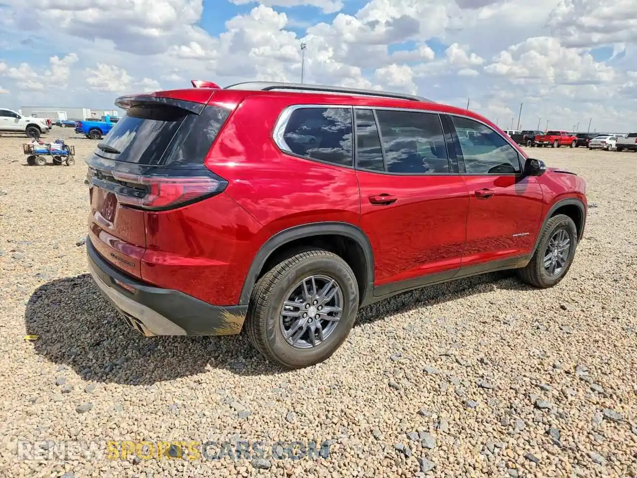 3 fotografías del automóvil dañado 1GKENKRS6SJ205301 GMC ACADIA 2025