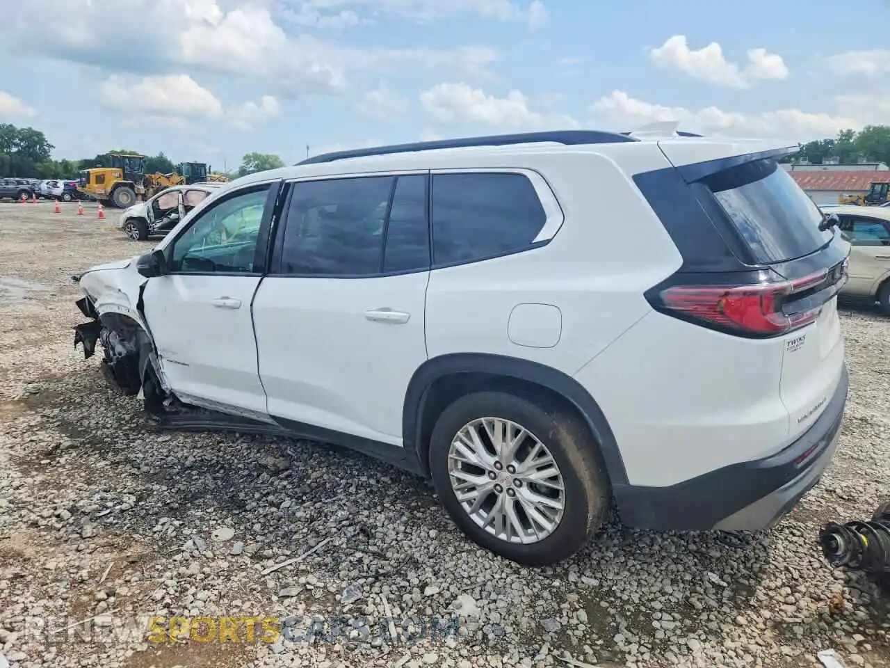 2 fotografías del automóvil dañado 1GKENKRS9SJ236221 GMC ACADIA 2025
