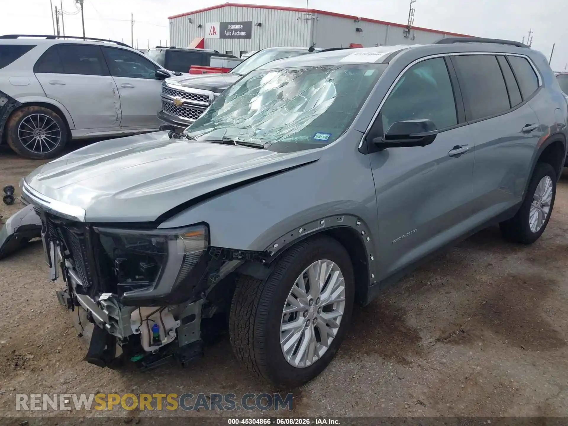 2 Фотография поврежденного автомобиля 1GKENKRS9SJ303769 GMC ACADIA 2025