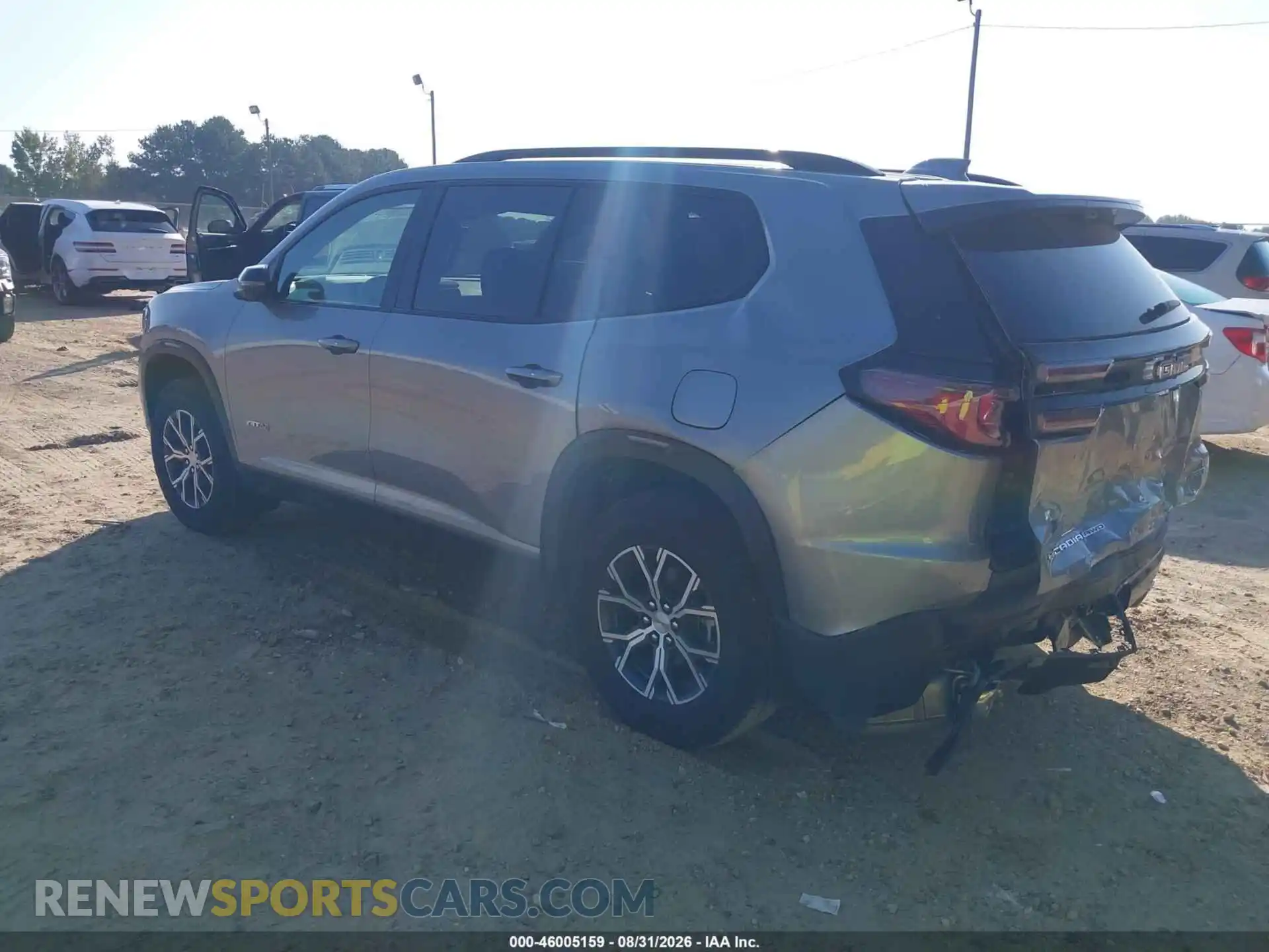 3 fotografías del automóvil dañado 1GKENPRS1SJ252636 GMC ACADIA 2025