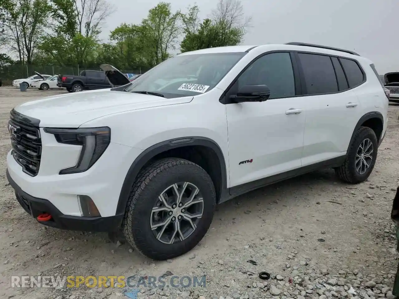 1 Photograph of a damaged car 1GKENPRS3SJ216074 GMC ACADIA 2025