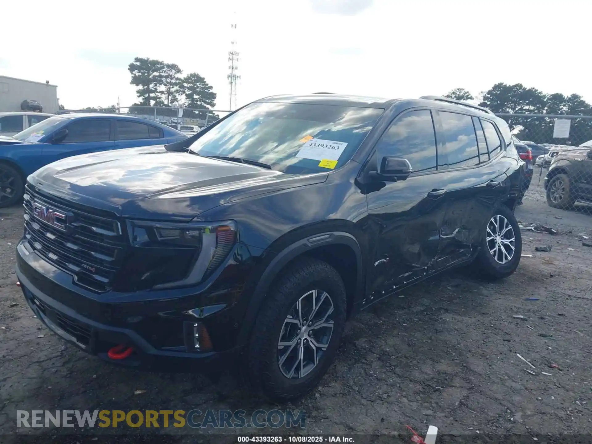 2 Photograph of a damaged car 1GKENPRS3SJ243520 GMC ACADIA 2025