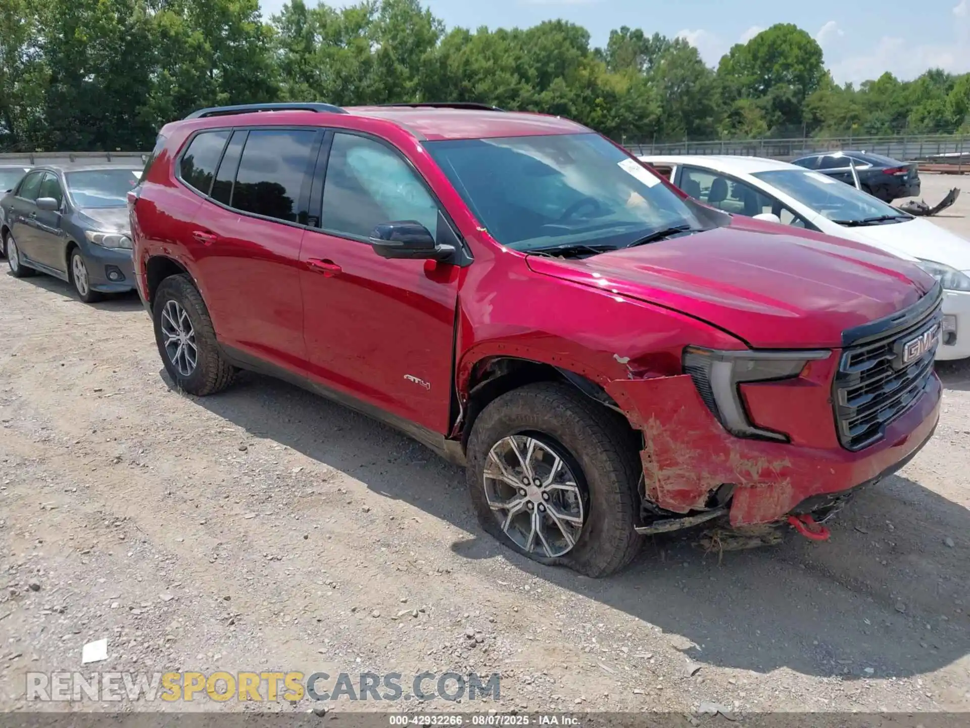 1 Photograph of a damaged car 1GKENPRSXSJ161817 GMC ACADIA 2025