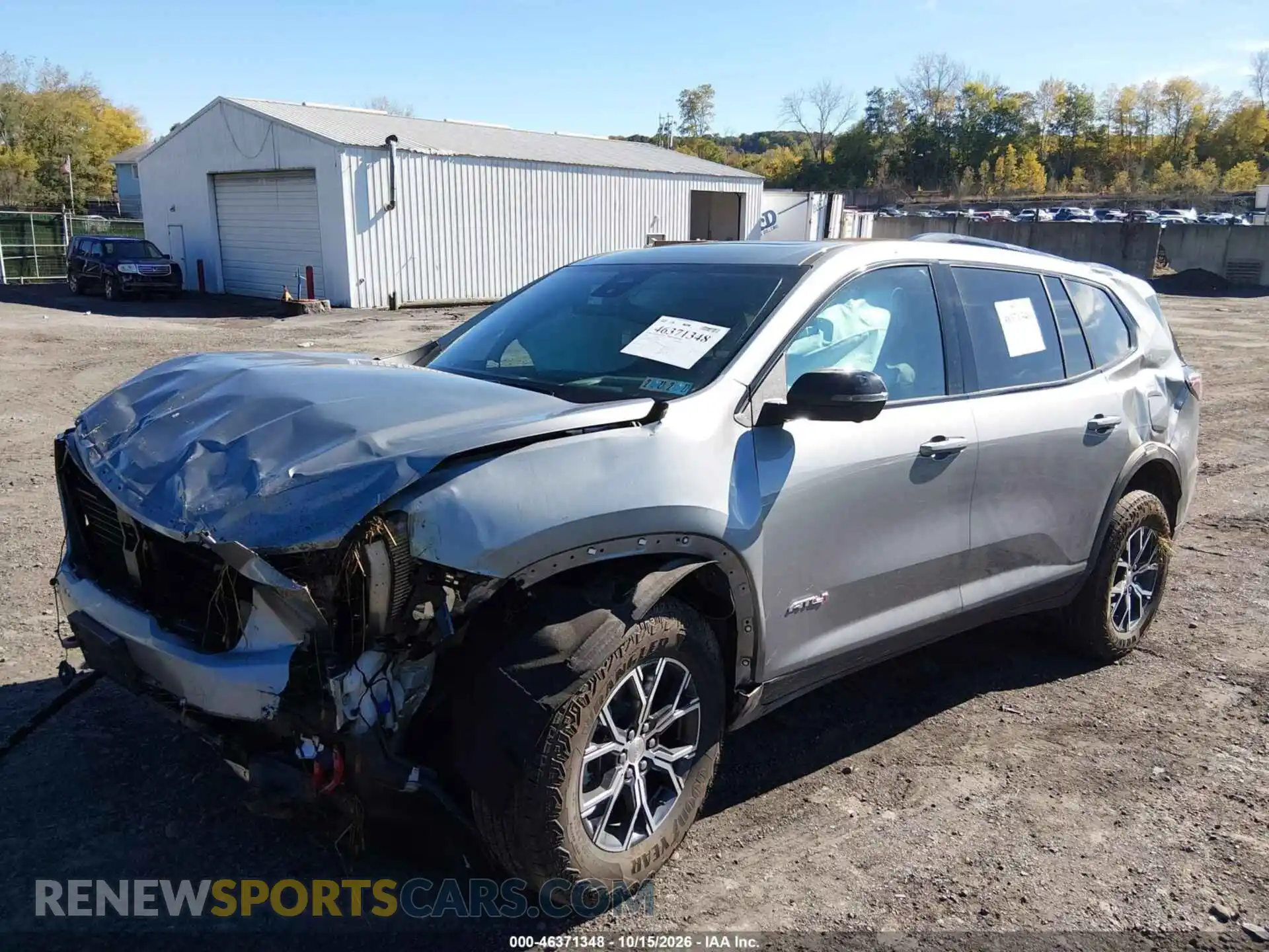 2 fotografías del automóvil dañado 1GKENPKS2TJ229863 GMC ACADIA 2026