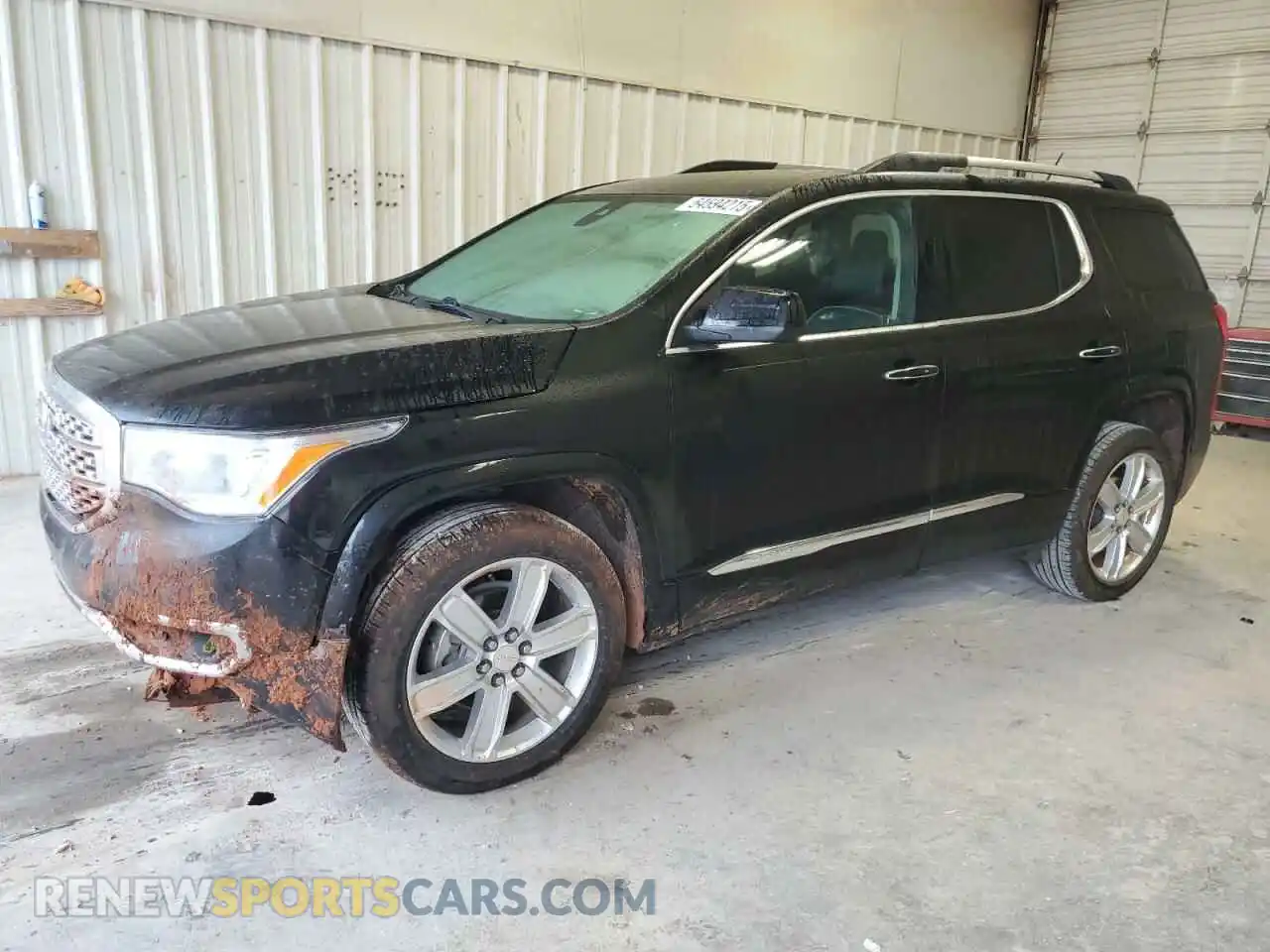 1 Photograph of a damaged car 1GKKNPLS6KZ216549 GMC ACADIA DEN 2019
