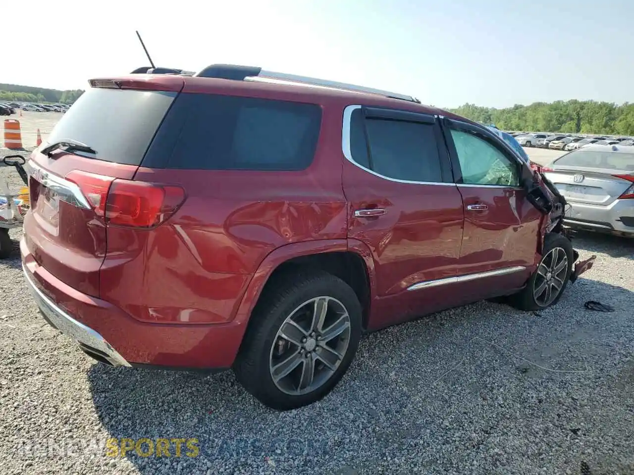 3 Photograph of a damaged car 1GKKNPLS8KZ168858 GMC ACADIA DEN 2019
