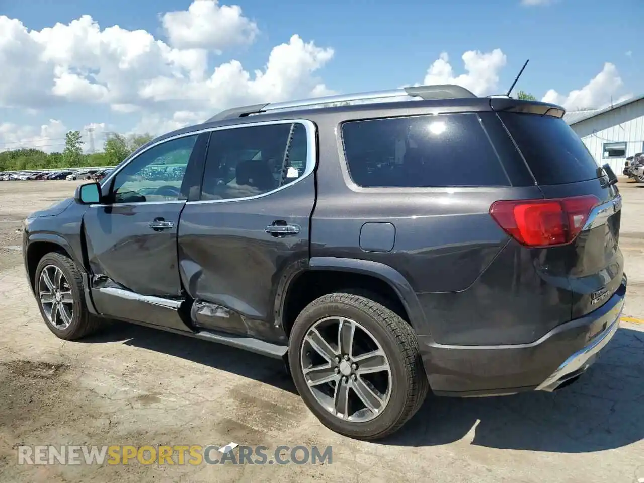 2 Photograph of a damaged car 1GKKNXLS0KZ146806 GMC ACADIA DEN 2019