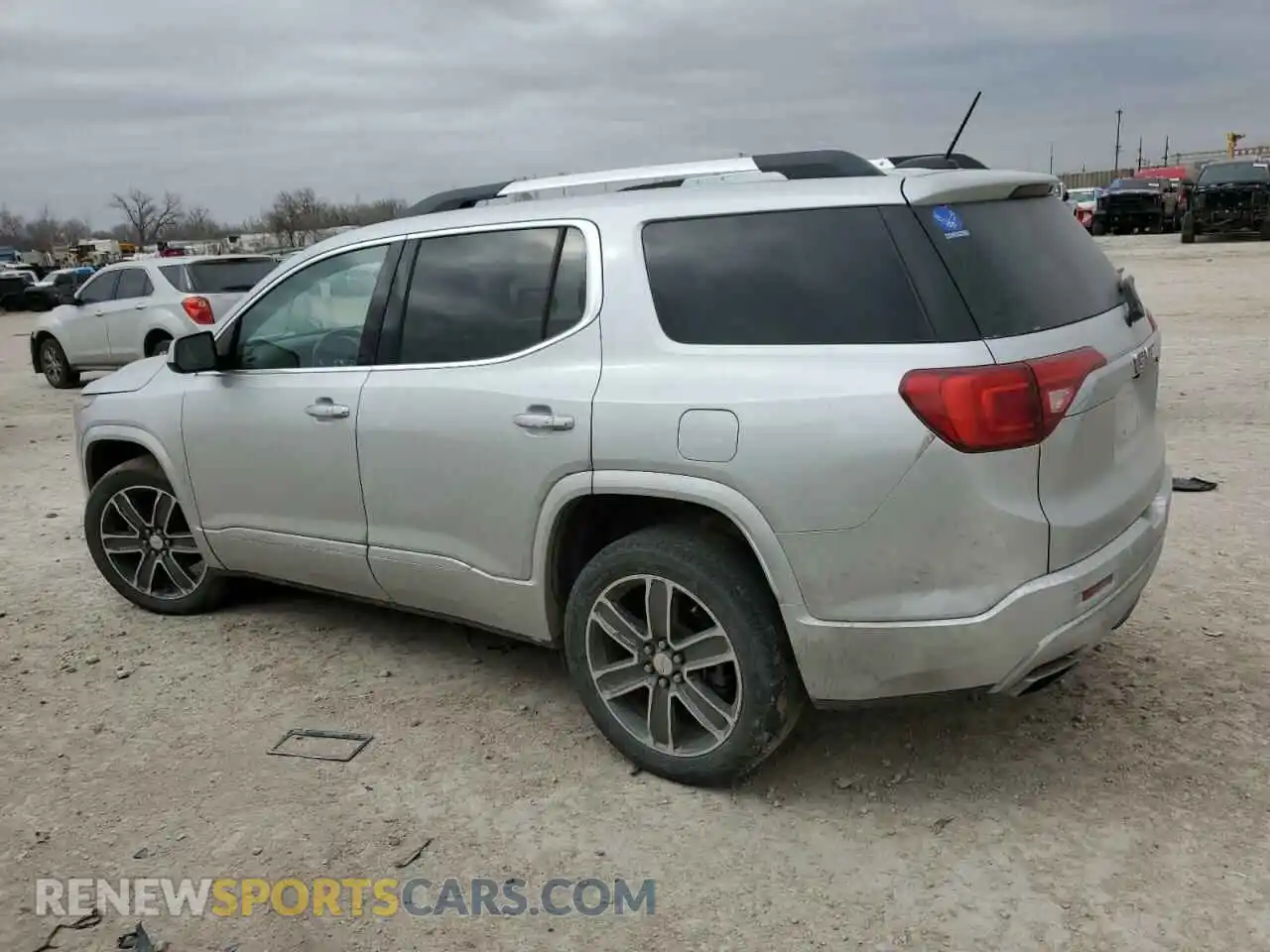 2 Photograph of a damaged car 1GKKNXLS0KZ215509 GMC ACADIA DEN 2019