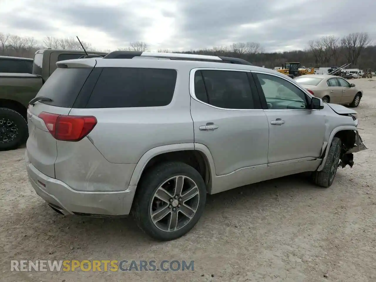 3 Photograph of a damaged car 1GKKNXLS0KZ215509 GMC ACADIA DEN 2019