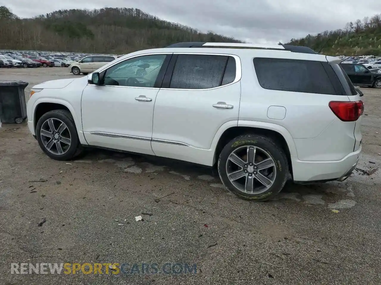 2 Photograph of a damaged car 1GKKNXLS0KZ238093 GMC ACADIA DEN 2019