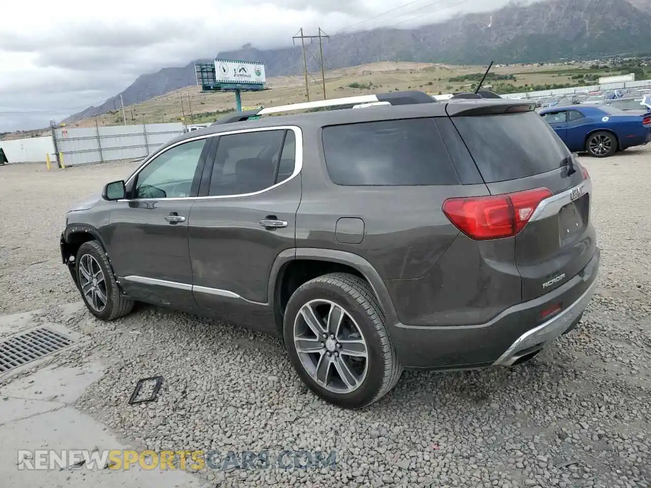 2 Photograph of a damaged car 1GKKNXLS3KZ175894 GMC ACADIA DEN 2019