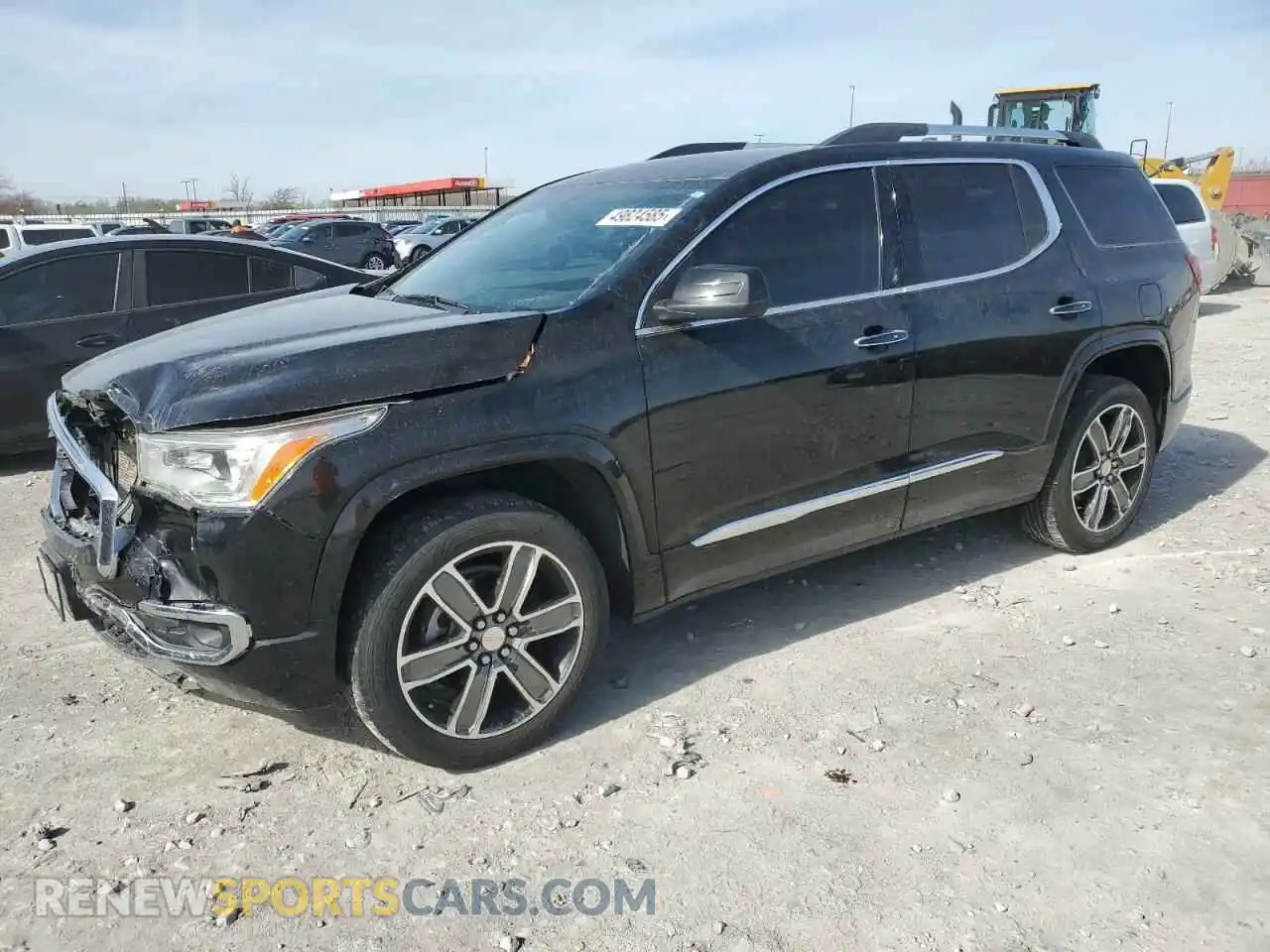 1 Photograph of a damaged car 1GKKNXLS4KZ187326 GMC ACADIA DEN 2019