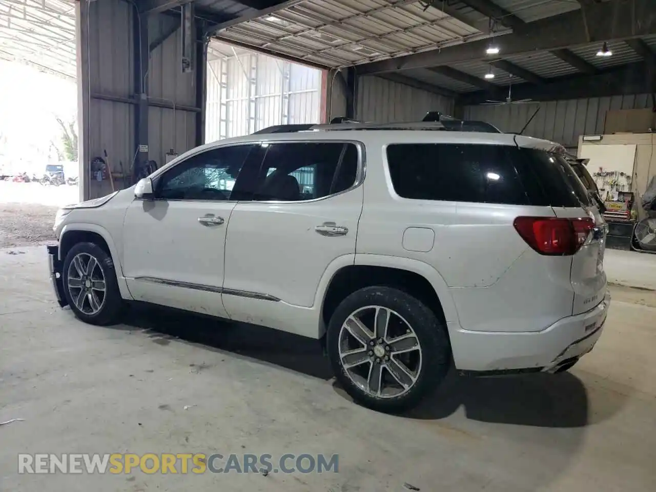 2 Photograph of a damaged car 1GKKNXLS5KZ107922 GMC ACADIA DEN 2019