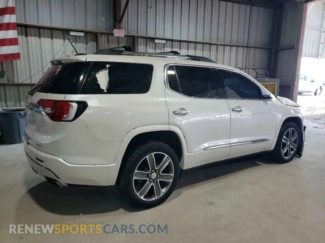 3 Photograph of a damaged car 1GKKNXLS5KZ107922 GMC ACADIA DEN 2019