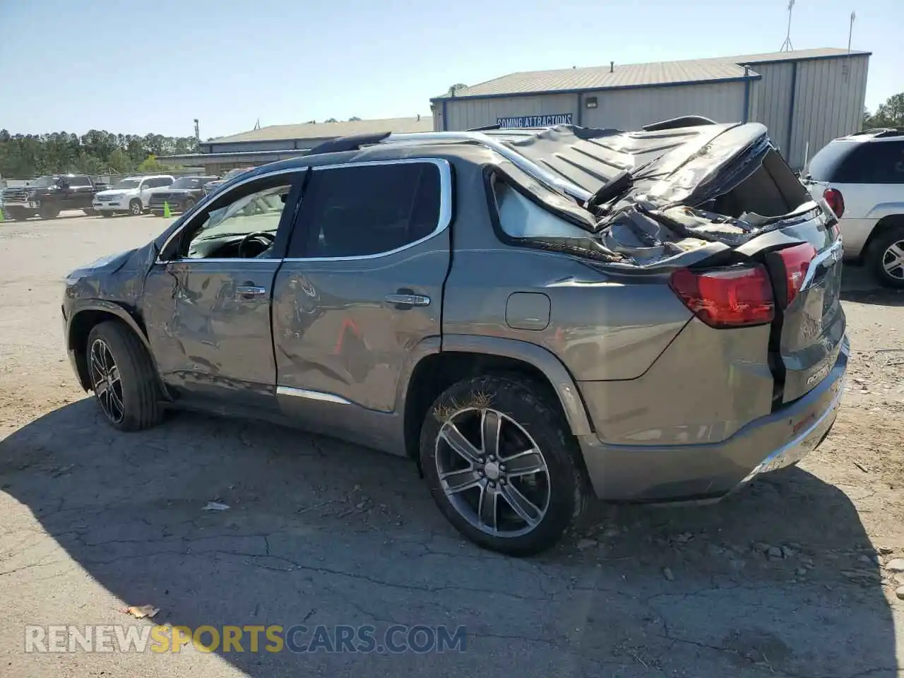 2 Photograph of a damaged car 1GKKNXLS5KZ201623 GMC ACADIA DEN 2019