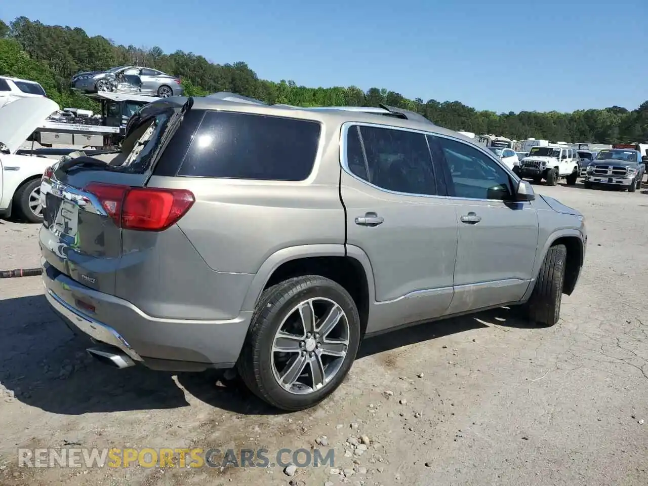 3 Photograph of a damaged car 1GKKNXLS5KZ201623 GMC ACADIA DEN 2019
