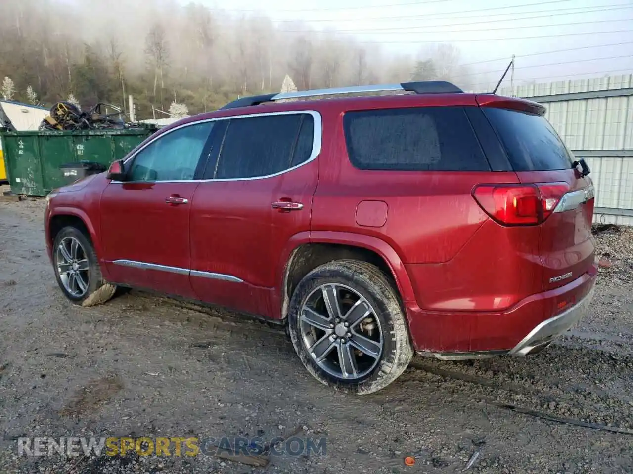 2 Photograph of a damaged car 1GKKNXLS5KZ284194 GMC ACADIA DEN 2019