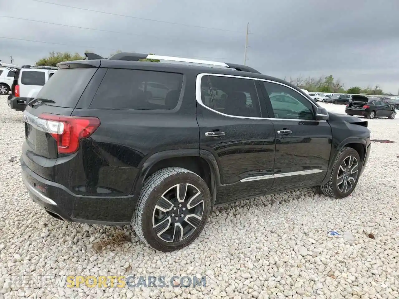 3 Фотография поврежденного автомобиля 1GKKNPLS6LZ142597 GMC ACADIA DEN 2020