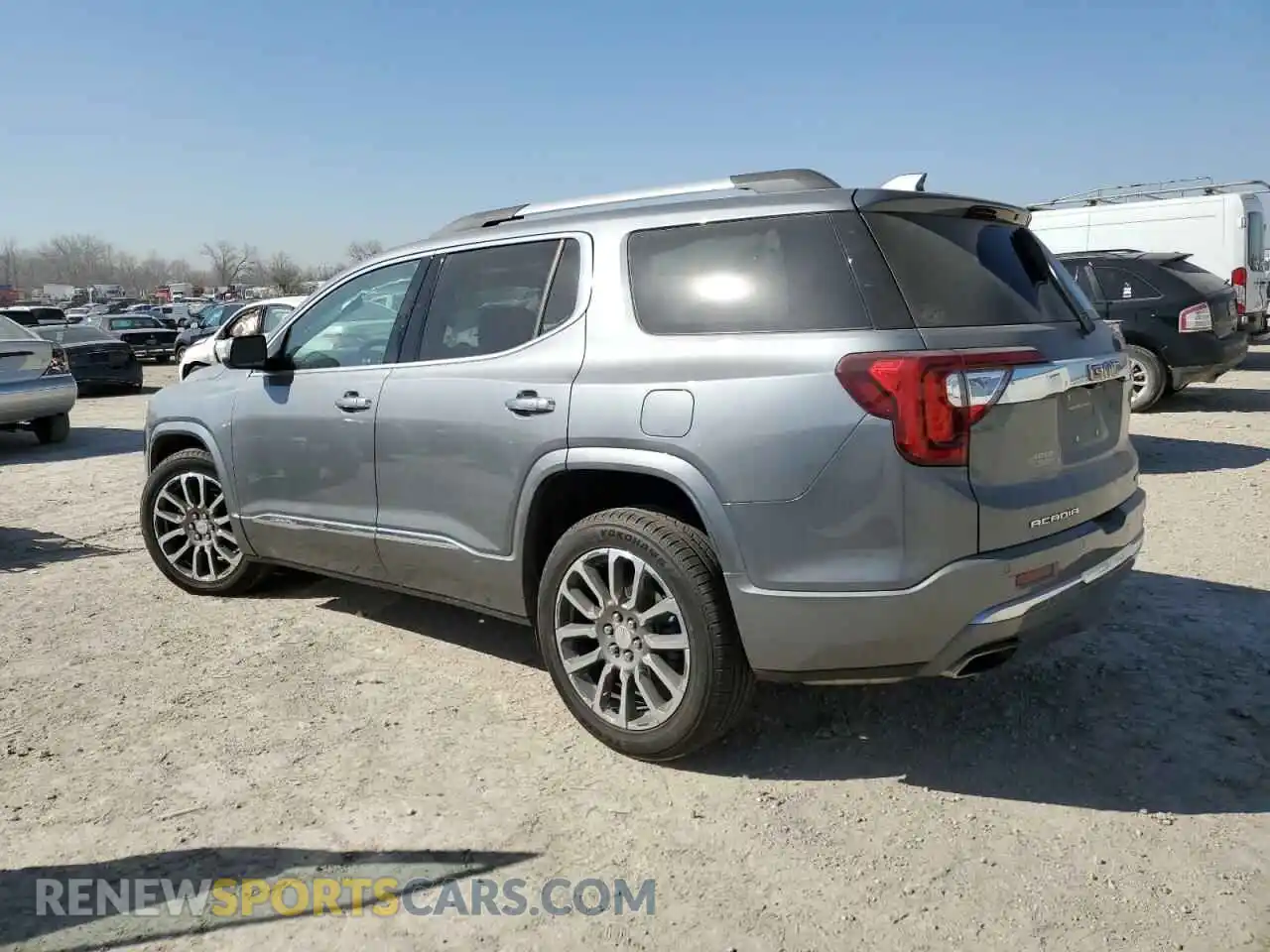 2 Photograph of a damaged car 1GKKNXLS2MZ201047 GMC ACADIA DEN 2021