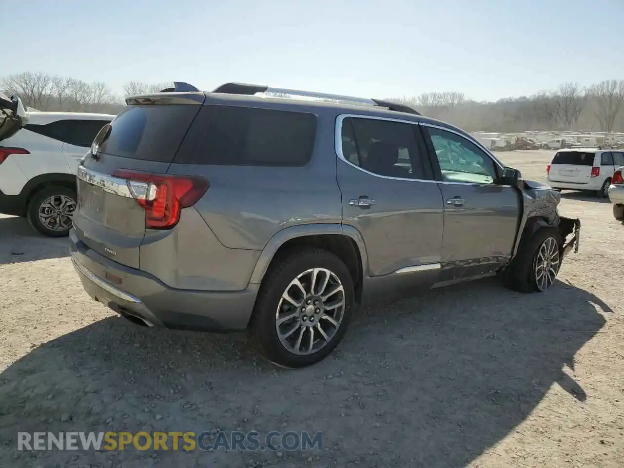 3 Photograph of a damaged car 1GKKNXLS2MZ201047 GMC ACADIA DEN 2021
