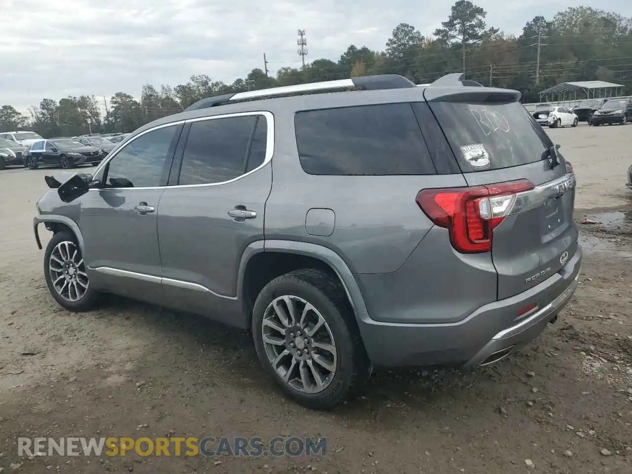 2 Photograph of a damaged car 1GKKNXLS5MZ225603 GMC ACADIA DEN 2021