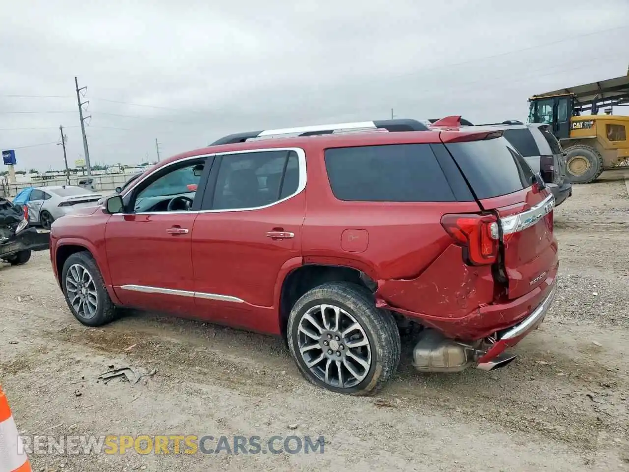 2 fotografías del automóvil dañado 1GKKNPL46NZ156519 GMC ACADIA DEN 2022