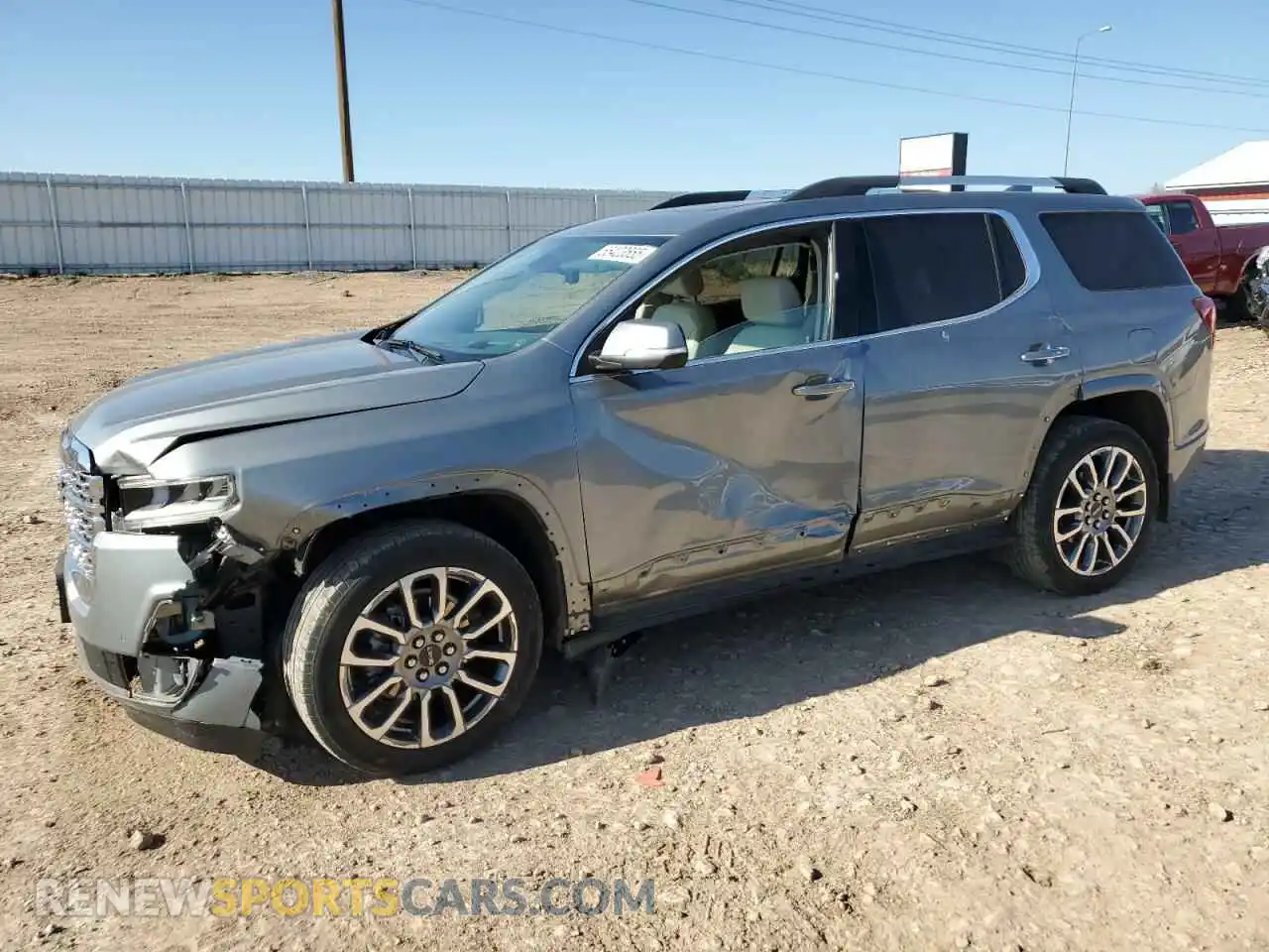 1 Photograph of a damaged car 1GKKNXLS7PZ205230 GMC ACADIA DEN 2023