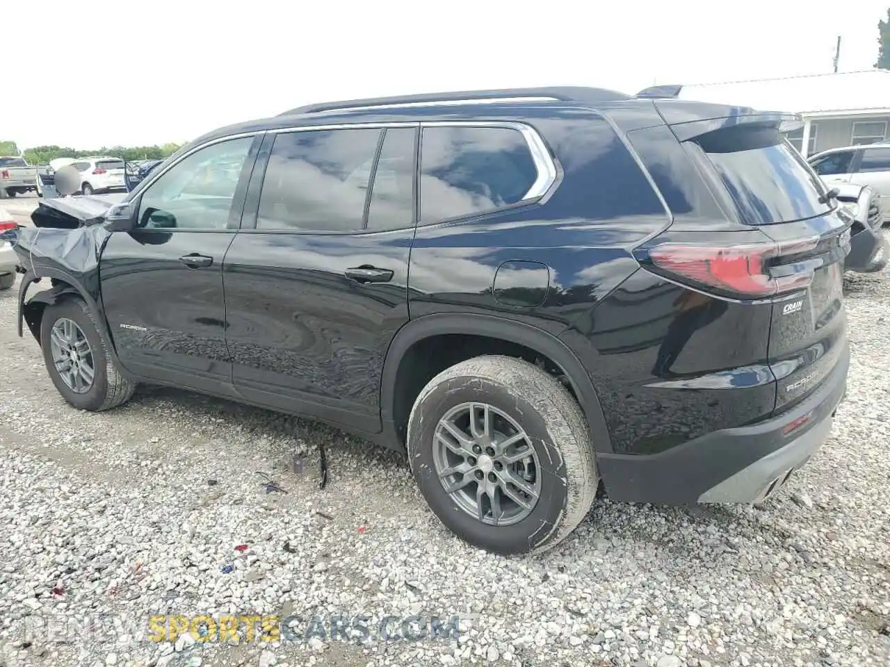 2 fotografías del automóvil dañado 1GKENKRS0SJ166883 GMC ACADIA ELE 2025
