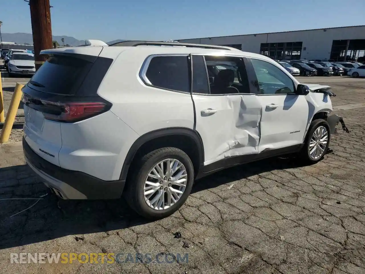 3 Photograph of a damaged car 1GKENKKS1RJ196656 GMC ACADIA UPL 2024