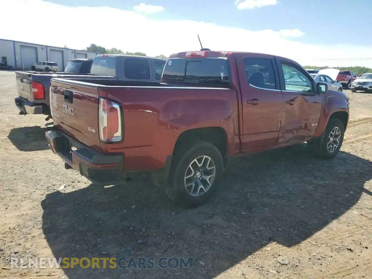 3 Фотография поврежденного автомобиля 1GTG6FEN1L1166367 GMC CANYON 2020
