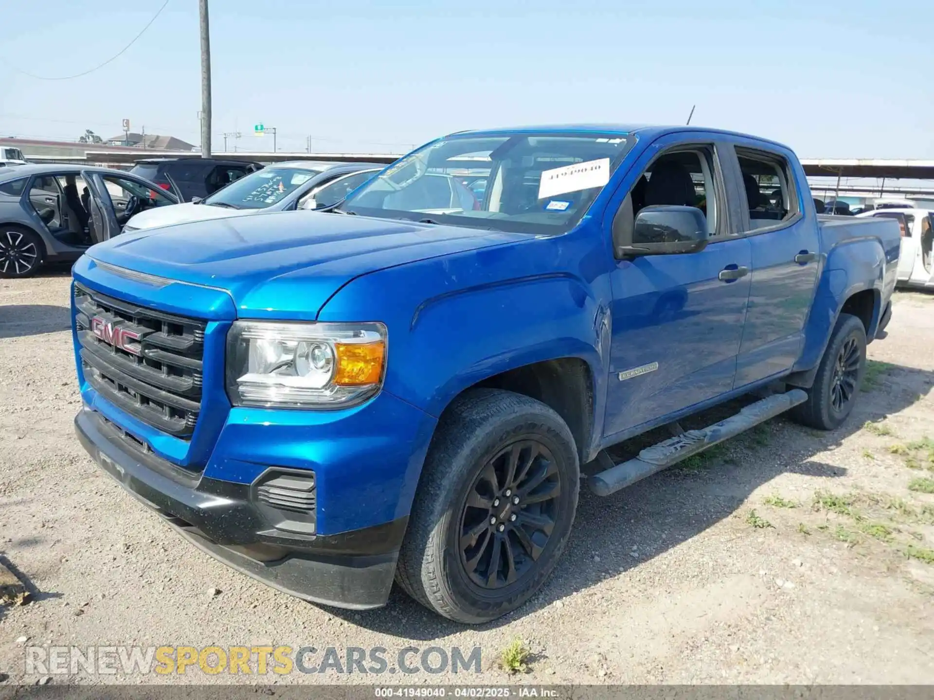 2 Фотография поврежденного автомобиля 1GTG5BEA9M1138925 GMC CANYON 2021