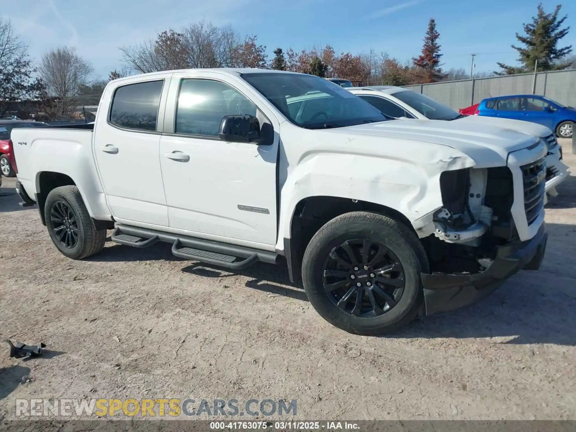 1 Фотография поврежденного автомобиля 1GTG6CEN2M1135306 GMC CANYON 2021