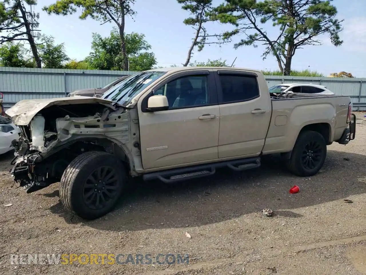 1 Photograph of a damaged car 1GTG6CEN8M1126576 GMC CANYON 2021