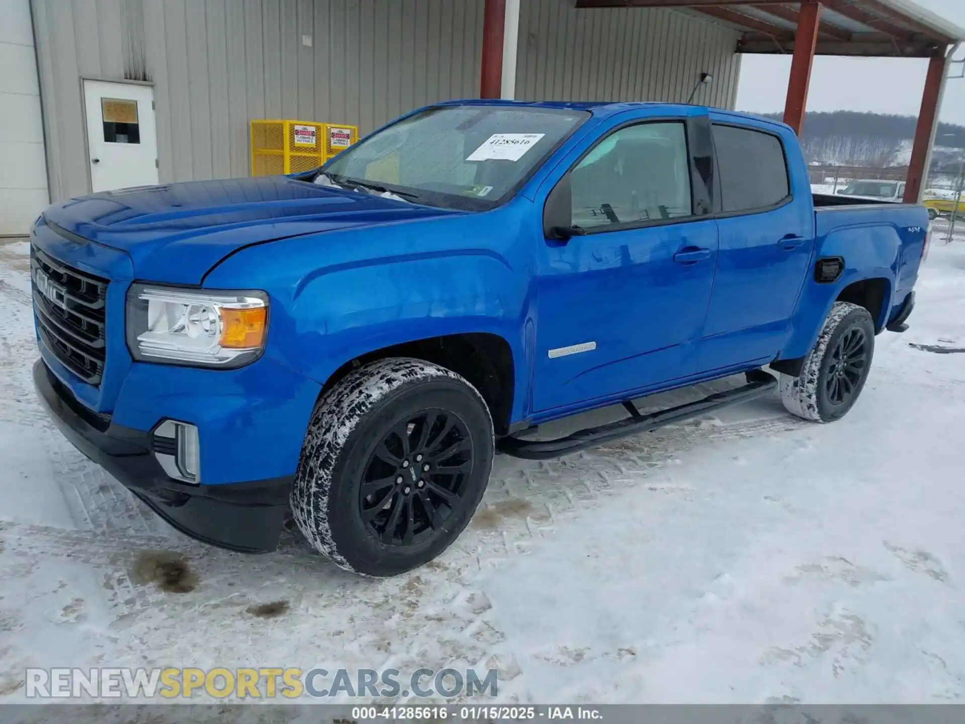 2 Photograph of a damaged car 1GTG6CEN9M1247181 GMC CANYON 2021