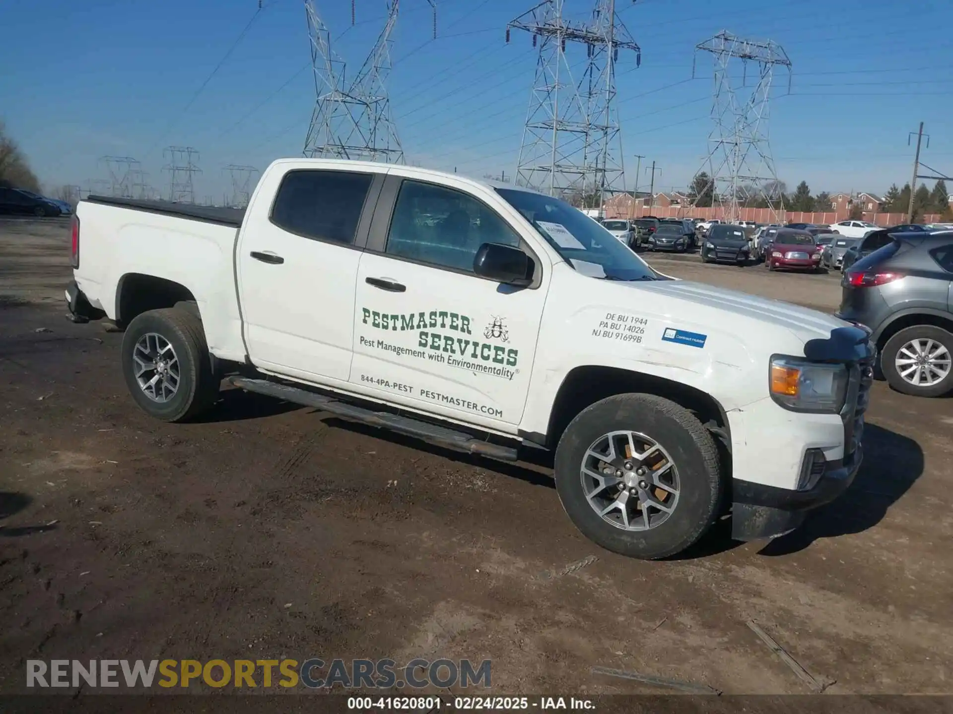 1 Photograph of a damaged car 1GTG6FEN0M1279289 GMC CANYON 2021