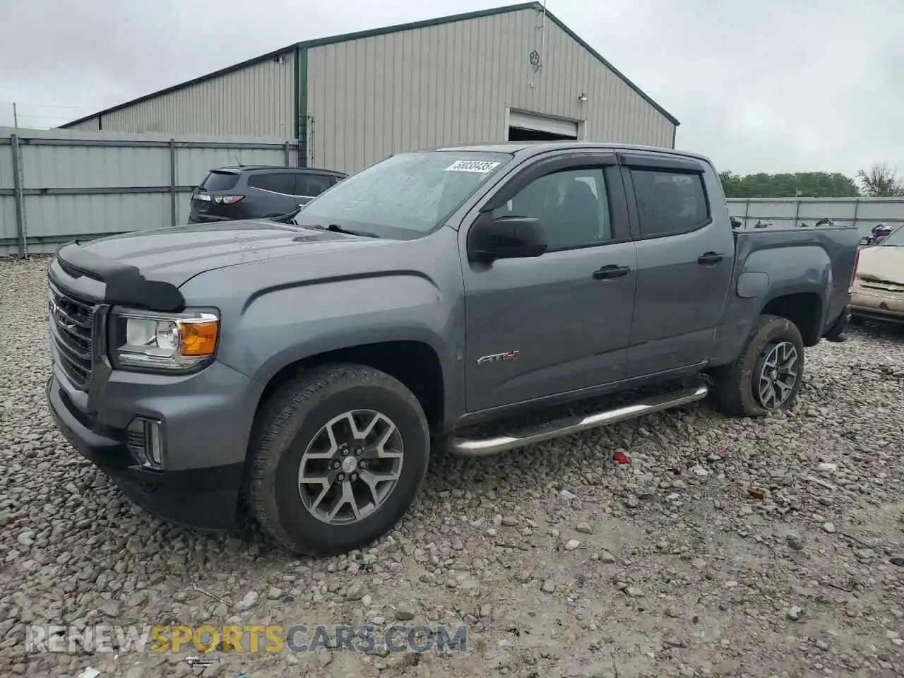 1 Photograph of a damaged car 1GTG6FEN1M1103416 GMC CANYON 2021