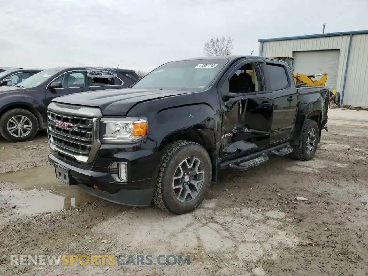 1 Фотография поврежденного автомобиля 1GTG6FEN1M1236158 GMC CANYON 2021